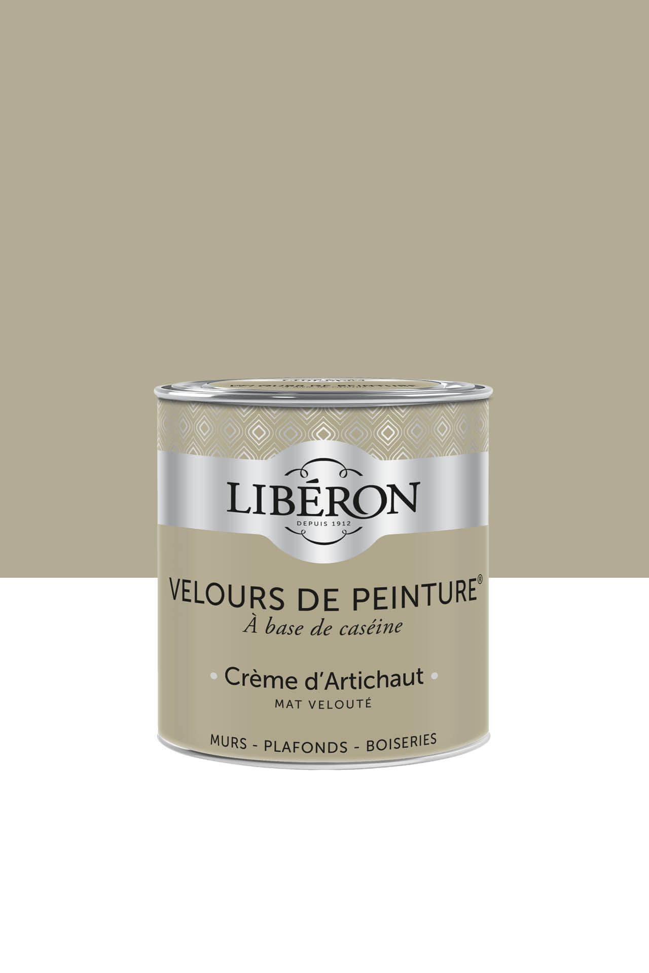 VELOURS DE PEINTURE Couleur Crème d Artichaut Libéron