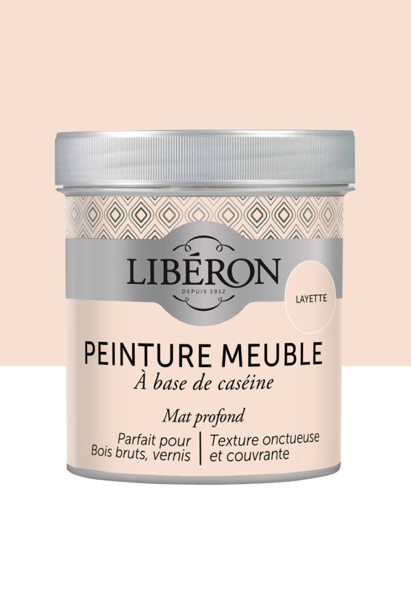 Peinture Meuble Et Boiserie Caséine Liberon Soie Grège Mat 0.5 L