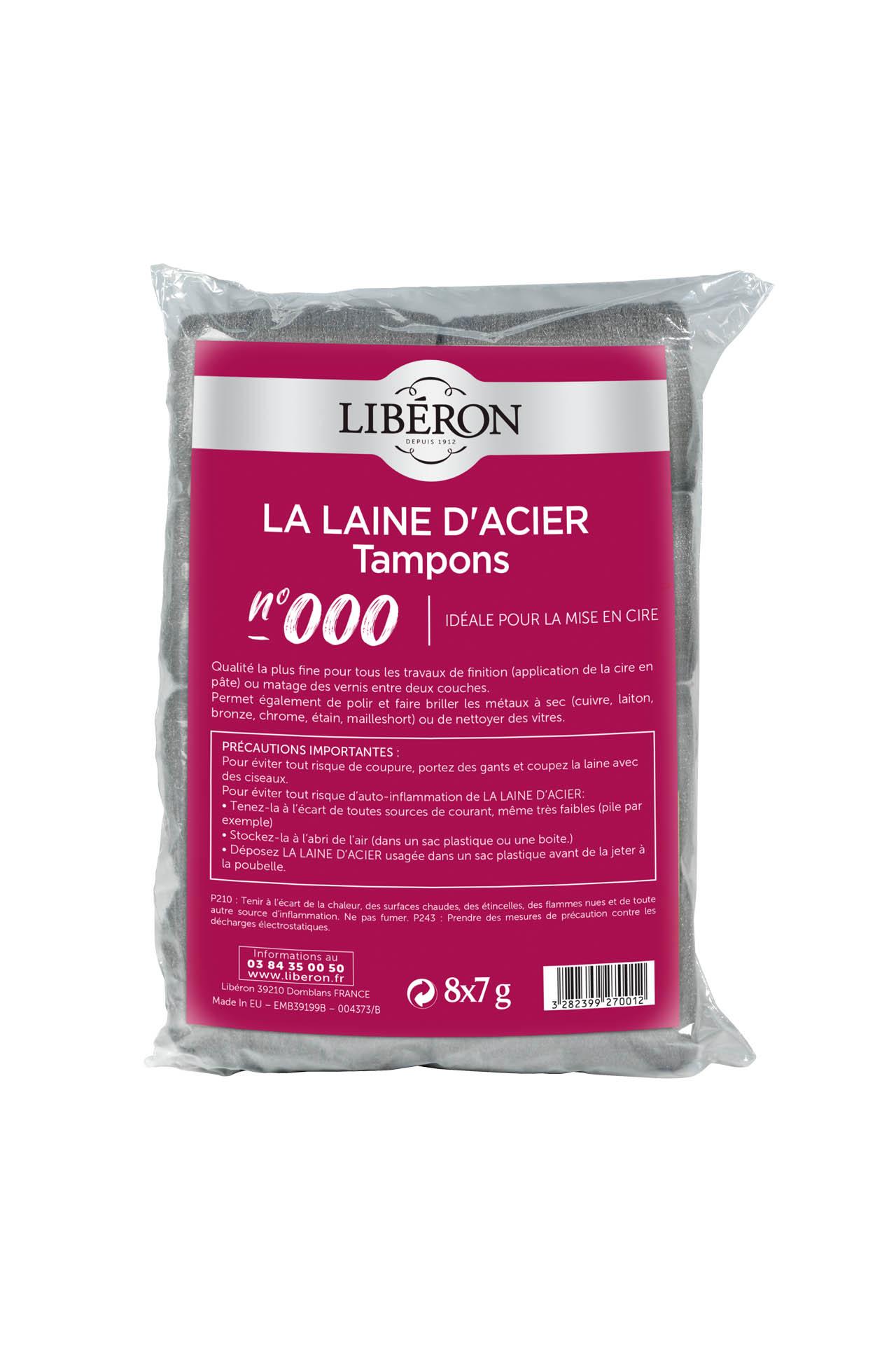Laine d'acier grain 000 - 200 gr – Matières et Béton