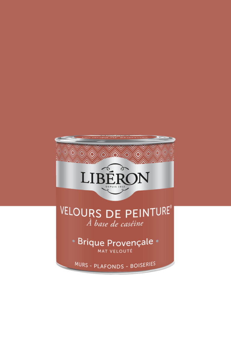 VELOURS DE PEINTURE ®  Couleur Brique Provençale  Libéron